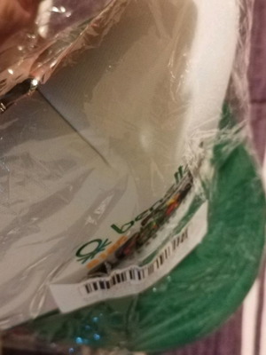 Καπέλο Benetton F1 καινούργιο, πράσινο, μέγεθος L