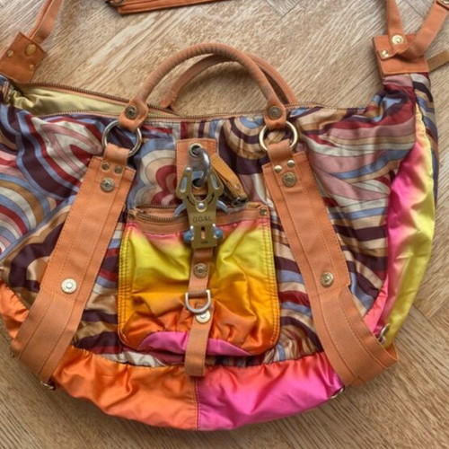 George Gina & Lucy colorful shoulder bag, Y2K style