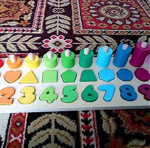 Ξύλινο παιχνίδι Montessori