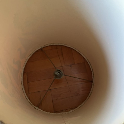 Lampshade with decorative pattern