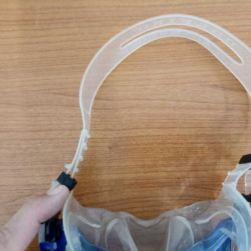 Children's snorkeling mask new silicone for narrow faces