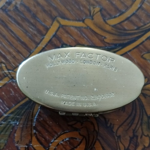 Vintage Max Factor lipstick case with mirror, like new