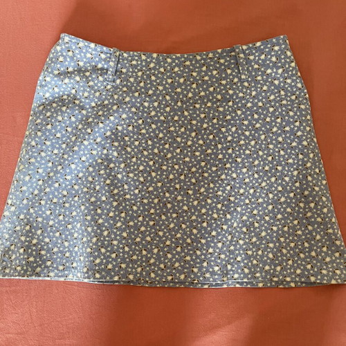 Mini skirt set Attrattivo & P. Voulgaridis medium, used, blue & multicolor
