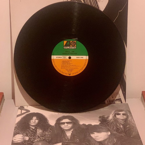 White Lion Mane Attraction LP original European press 1991 like new