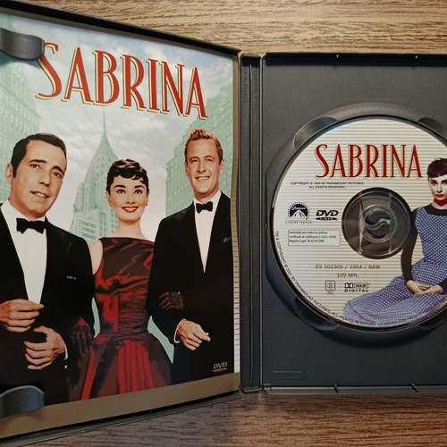 Sabrina DVD like new with Greek subtitles