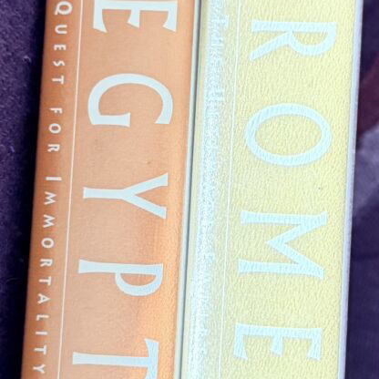 Time Life's Lost Civilizations VHS tapes like new, Rome and Egypt