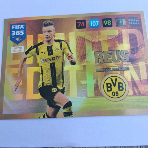 Panini FIFA 365 2017 Limited Edition Card Marco Reus New