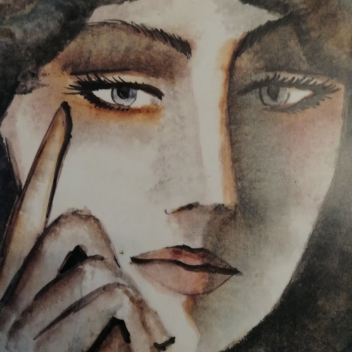 Painting frame. Katerina Georganta.
