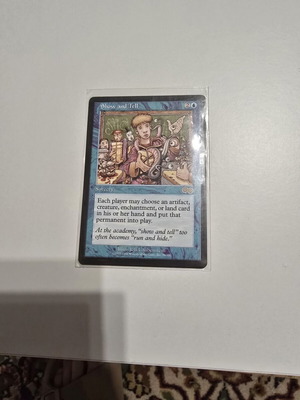 MTG Show and Tell κάρτα Magic: The Gathering καινούργια