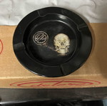 Ashtray with skull design