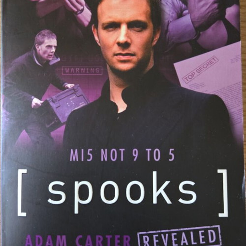 Spooks Adam Carter Revealed book used, English