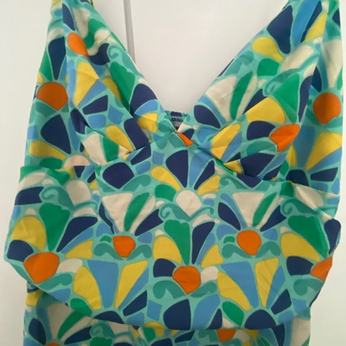 HM dress Large with straps new, multicolor