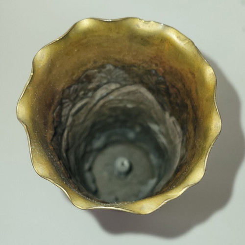 Bronze shell used, hand-carved, World War II
