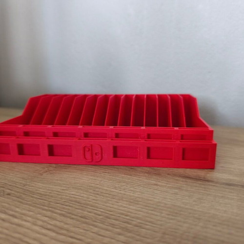 Nintendo Switch organization stand new, 3d printed red