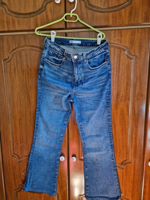 Zara denim jeans 44 size σαν καινούργιο, μπλε