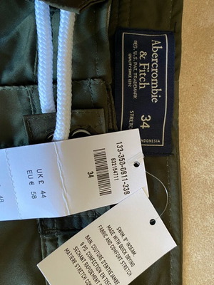 Men's swimwear, Abercrombie & Fitch, camouflage, US size 34