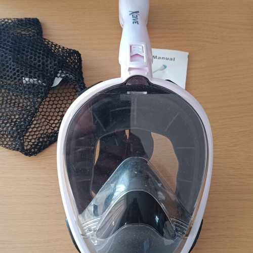 Full Face Crystal Snorkeling Mask like new