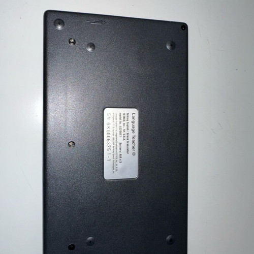 Language Teacher EG2001T Talking Translator like new