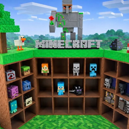 Large Minecraft kinder joy base new, 3D printed with durable PLA+