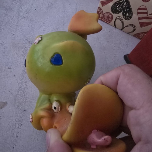 Decorative Nessie Dragon Piggy Bank like new