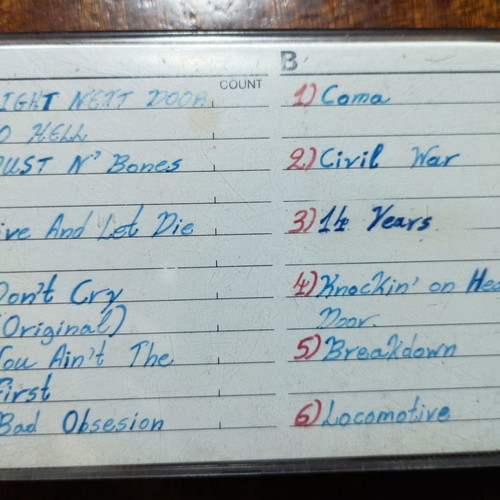 Cassette tapes used, pack of 20, rock hits 1980-1990