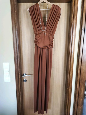 We Coss formal dress new, tanned color, size Medium