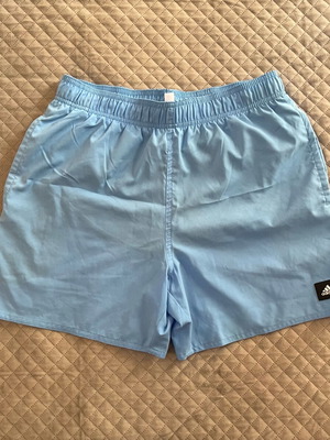 Adidas men's blue swim shorts size S used