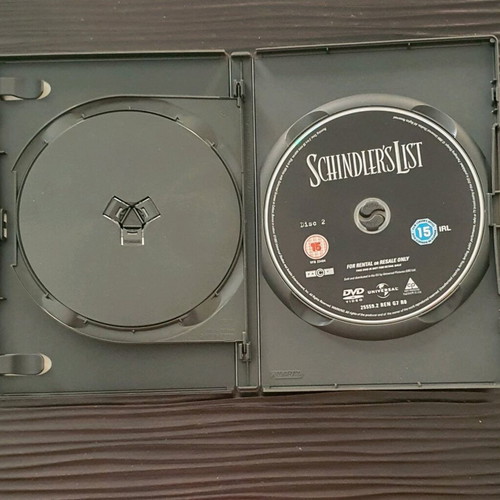 Schindler's List 2 Disc Edition DVD used