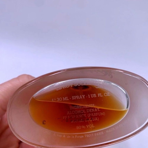 Le Roy Soleil Salvador Dali perfume used 30 ml Eau de Parfum