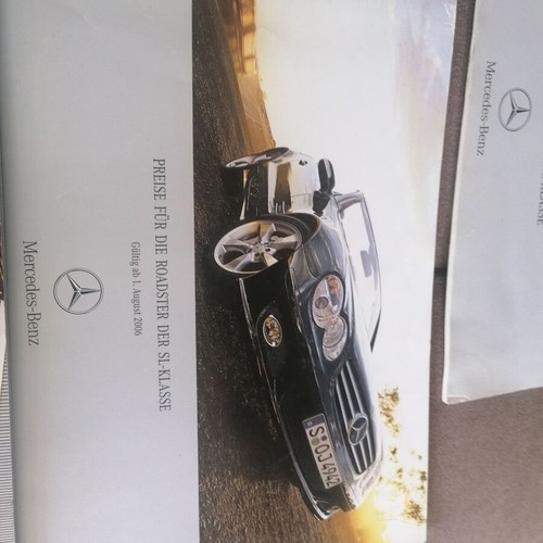 Mercedes Benz factory manuals used, set