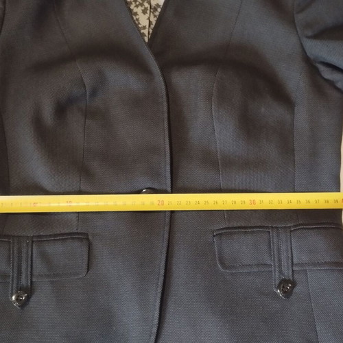 Mexx Mid-Length Jacket like new, gray-blue