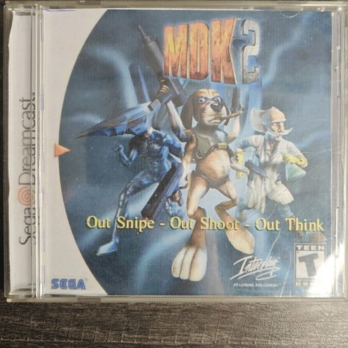 MDK 2 Sega Dreamcast used, action and adventure game