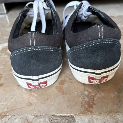 Vans Old Skool sneakers, size 42, black and white