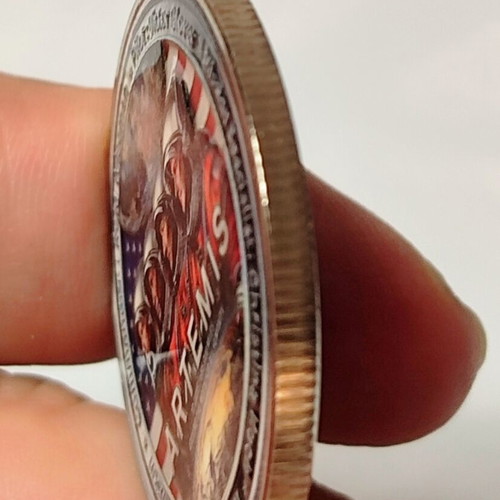 NASA Artemis II Collectible Medal with Display Case new