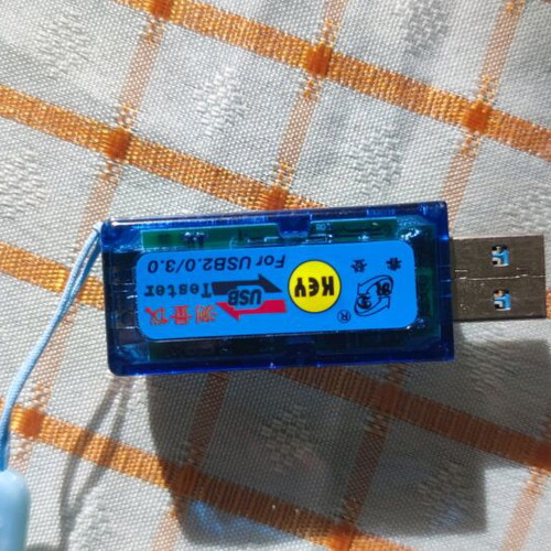 Roffie USB Test Current New Blue Multifunctional Tester