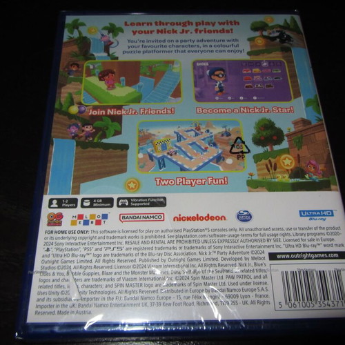 Nick Jr. Party Adventure PS5 καινούργιο σφραγισμένο