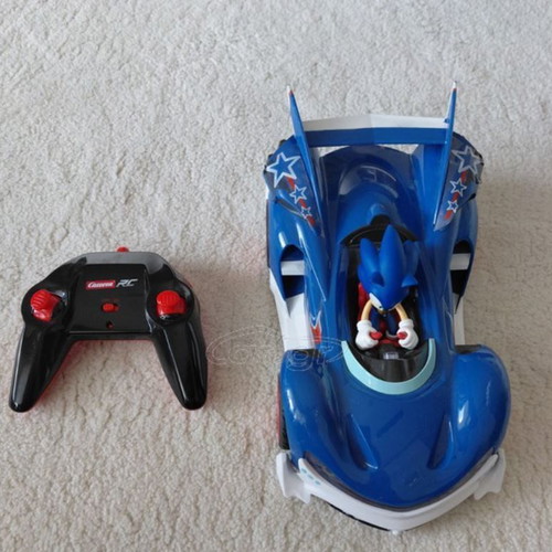 Carrera RC Sonic remote control car used with controller and rechargeable battery