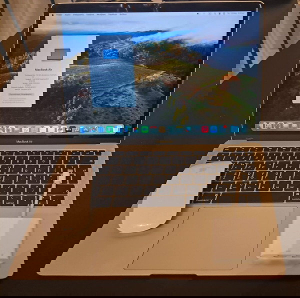 MacBook Air (Intel Core i5 1.6GHz, 8GB RAM, 2018) + Magic Mouse + USB-C Multiport Adapter