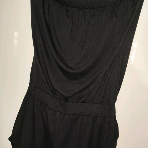 One-piece shorts XL like new, black with metal details