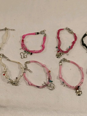 Bracelets used, all together