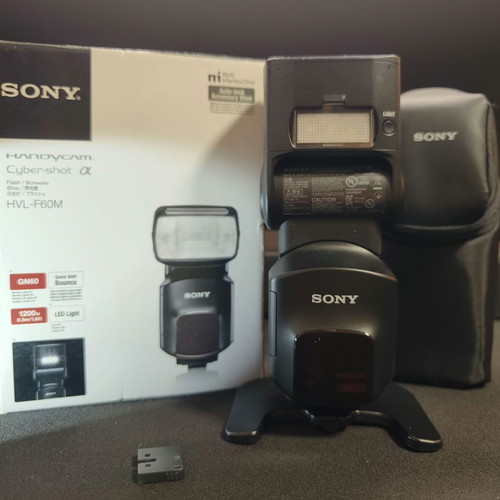 Sony HVL-F60M flash used with minimal use