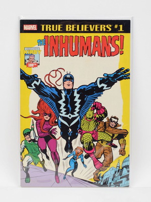 True Believers: Kirby 100th - Inhumans #1 Marvel Comics used
