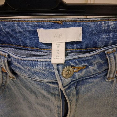 Desigual and H&M denim pants used, blue, sizes 26 and 38