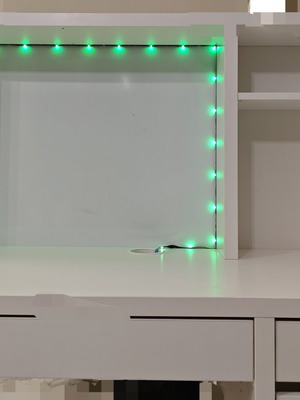 Micke IKEA desk 105x50 cm with storage unit