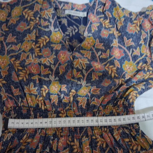 Attrattivo women's long dress like new, boho style, multicolor