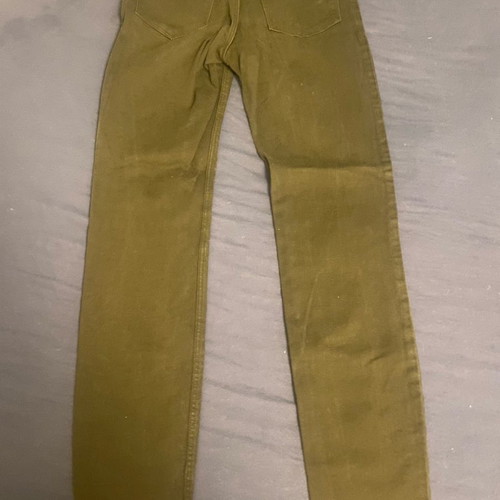 Zara khaki low-rise jeans size 36