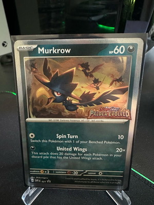 Murkrow Pokemon card like new SVP021 -  7,00 - Vendora.cy