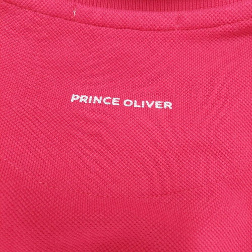 Prince Oliver men's short-sleeve polo shirt red size M new