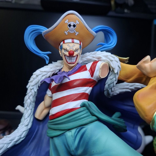 Buggy figure from One Piece anime like new, 26 cm height
