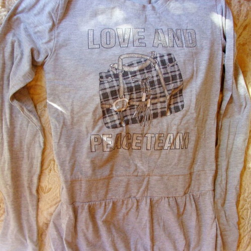 Children's tunic M&R grey like new, size S